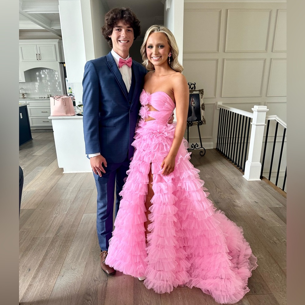 Sherri Hill  #56067 Candy Pink